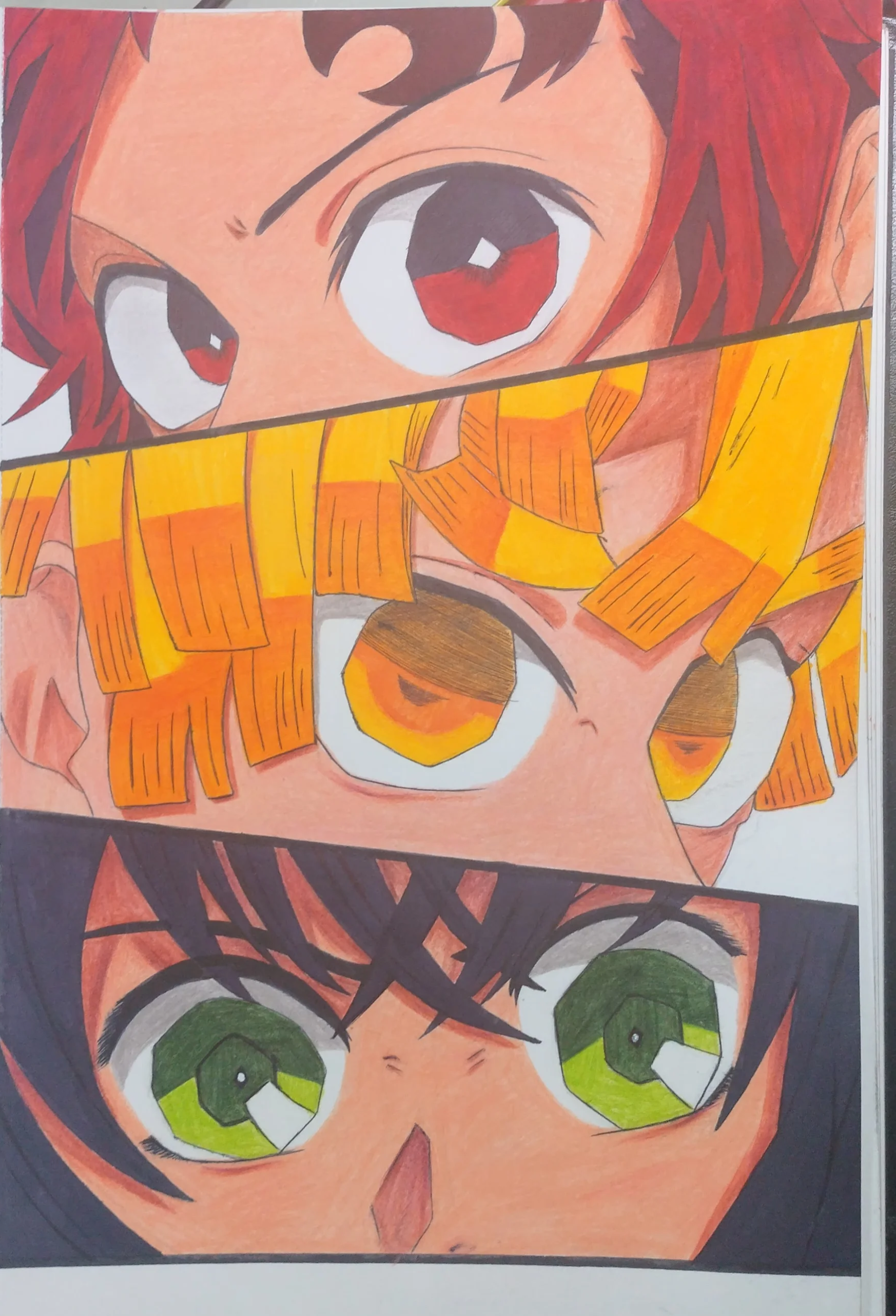 Demon Slayer Eyes